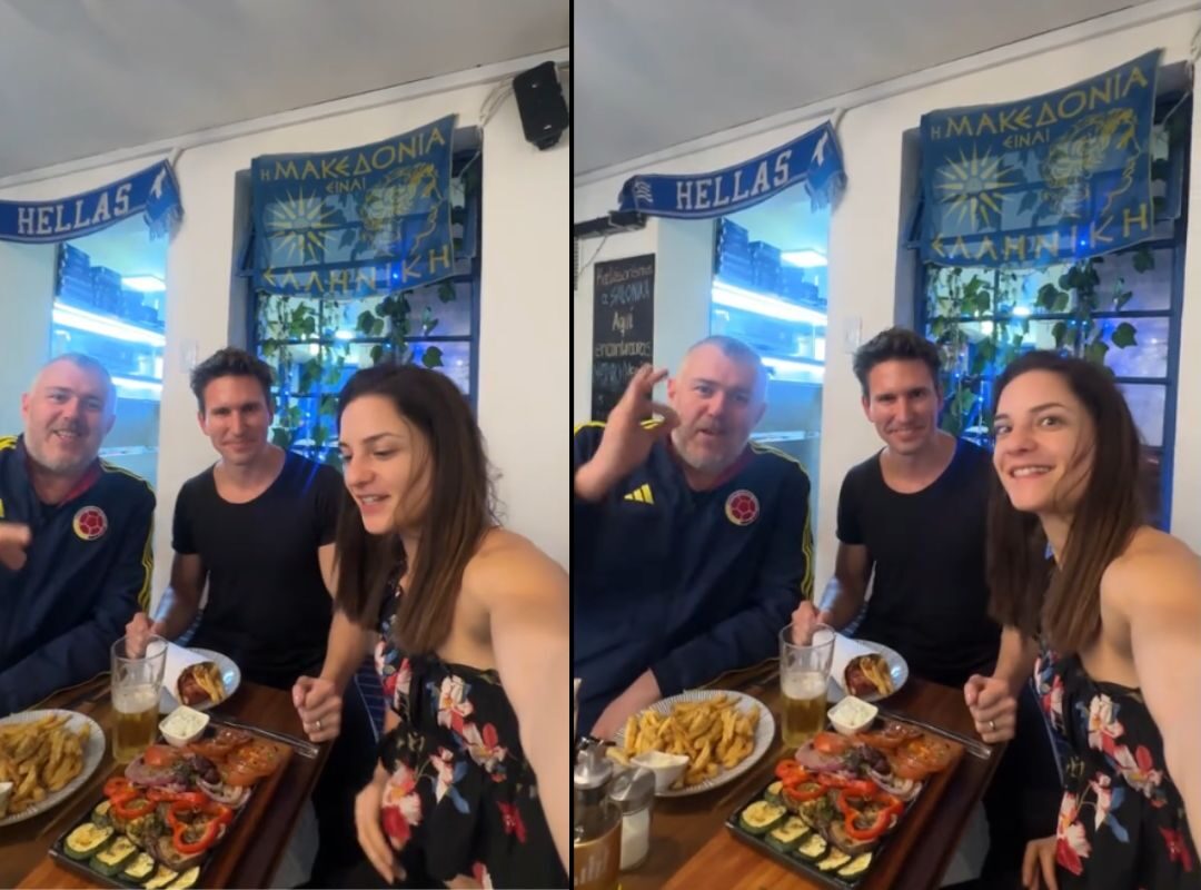 Ελληνική ταβέρνα στην μέση της Κολομβίας (VIDEO)