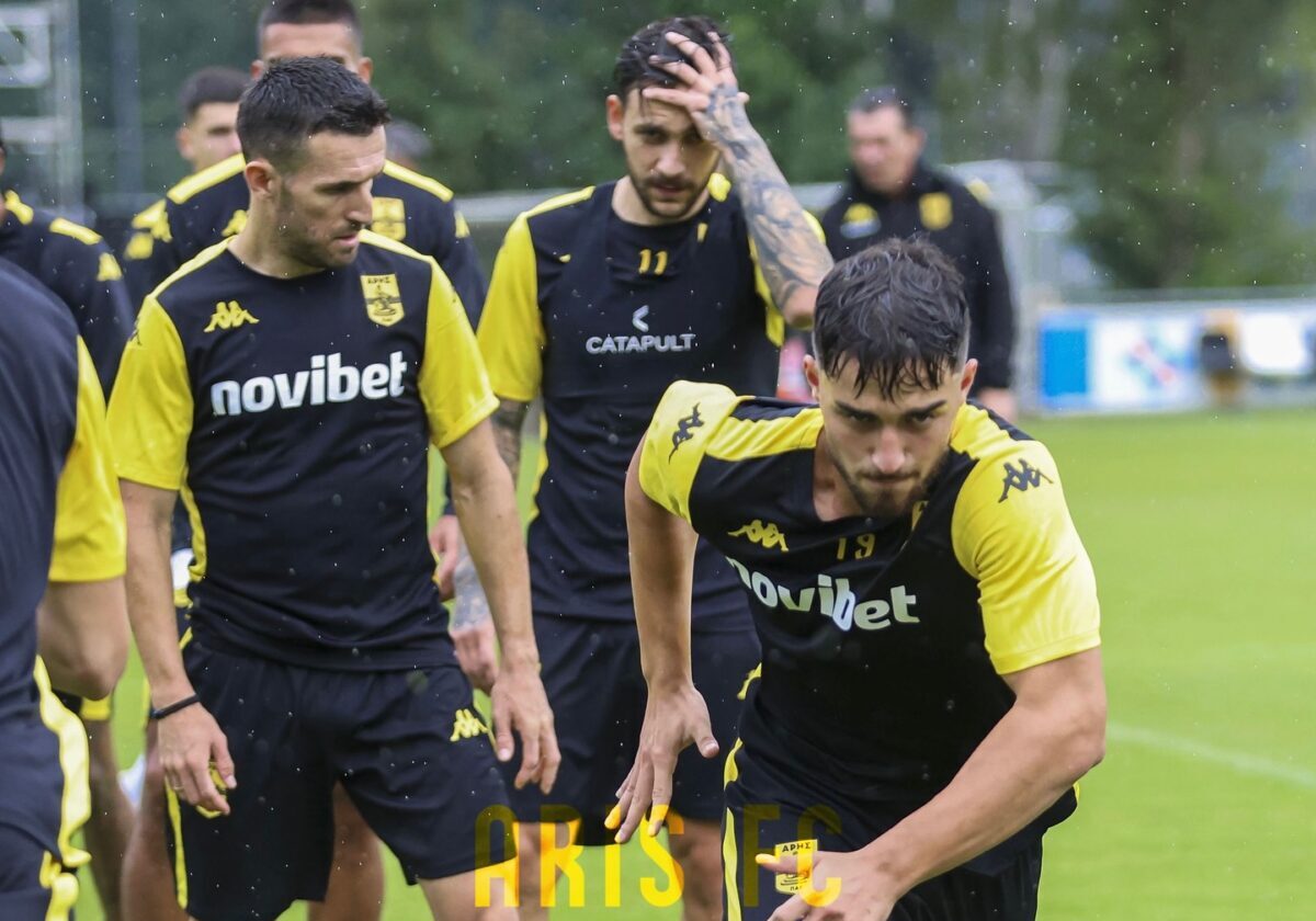 Άρης: Προπόνηση υπό βροχή και αποφόρτιση (ΦΩΤΟ)