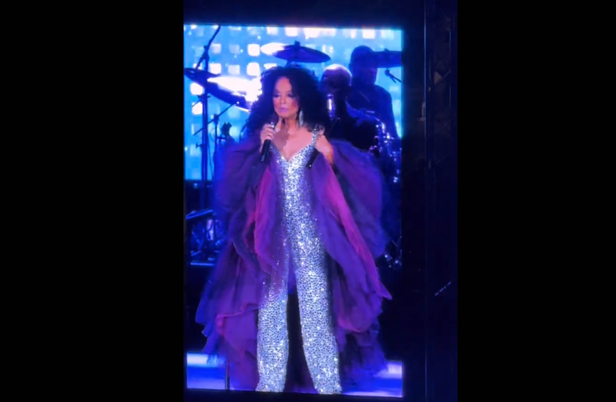 Η Diana Ross κατάφερε να μαγέψει όλο το Καλλιμάρμαρο