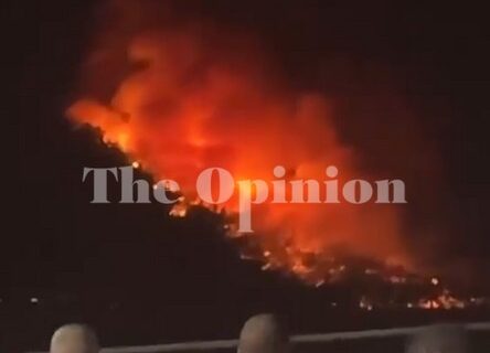 Θάσος: Ενδείξεις ότι η φωτιά ξεκίνησε από γεννήτρια ρεύματος υπαίθριας καντίνας