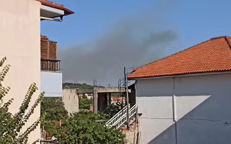 Θεσσαλονίκη: Υπό έλεγχο η φωτιά στο Φίλυρο (VIDEO)