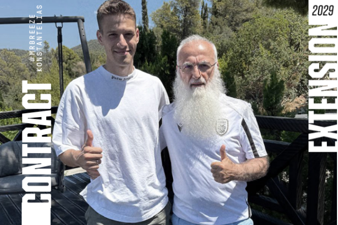 Επίσημο: Στον ΠΑΟΚ μέχρι το 2029 ο Κωνσταντέλιας (VIDEO)