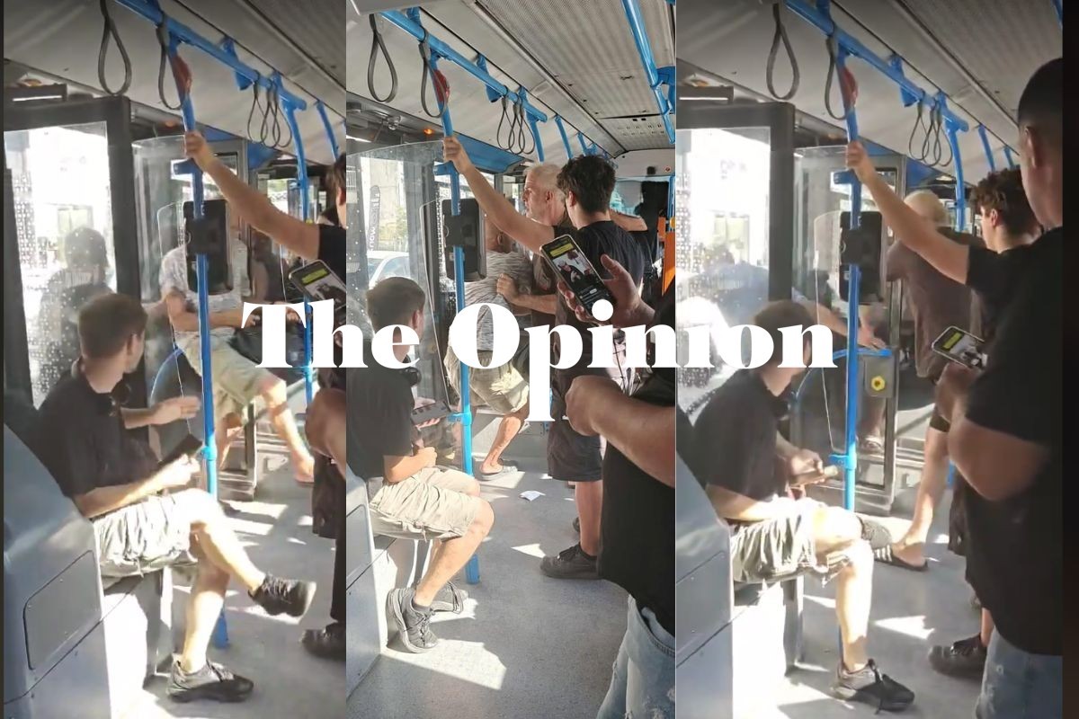 Περαία: Πέταξαν άνδρα έξω από λεωφορείο επειδή παρενόχλησε κοπέλα (ΦΩΤΟ+VIDEO)