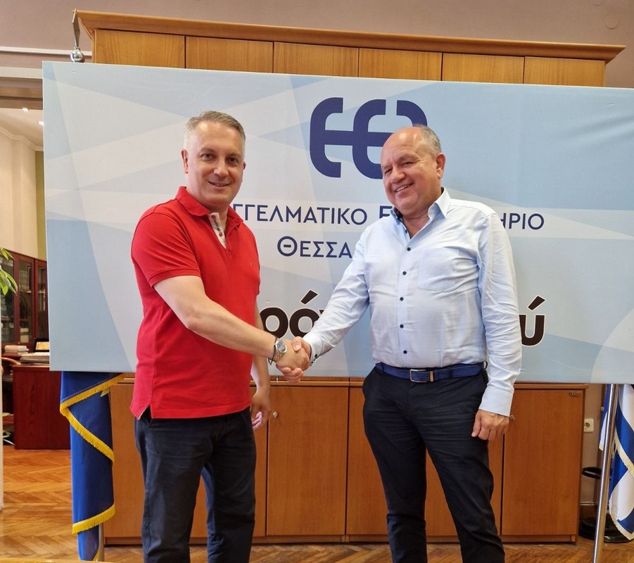 Όταν η έρευνα «παντρεύεται» την επιστήμη – Συνάντηση Μερελή με Μπεκιάρη για συνεργασία ΕΕΘ-ΕΚΕΤΑ