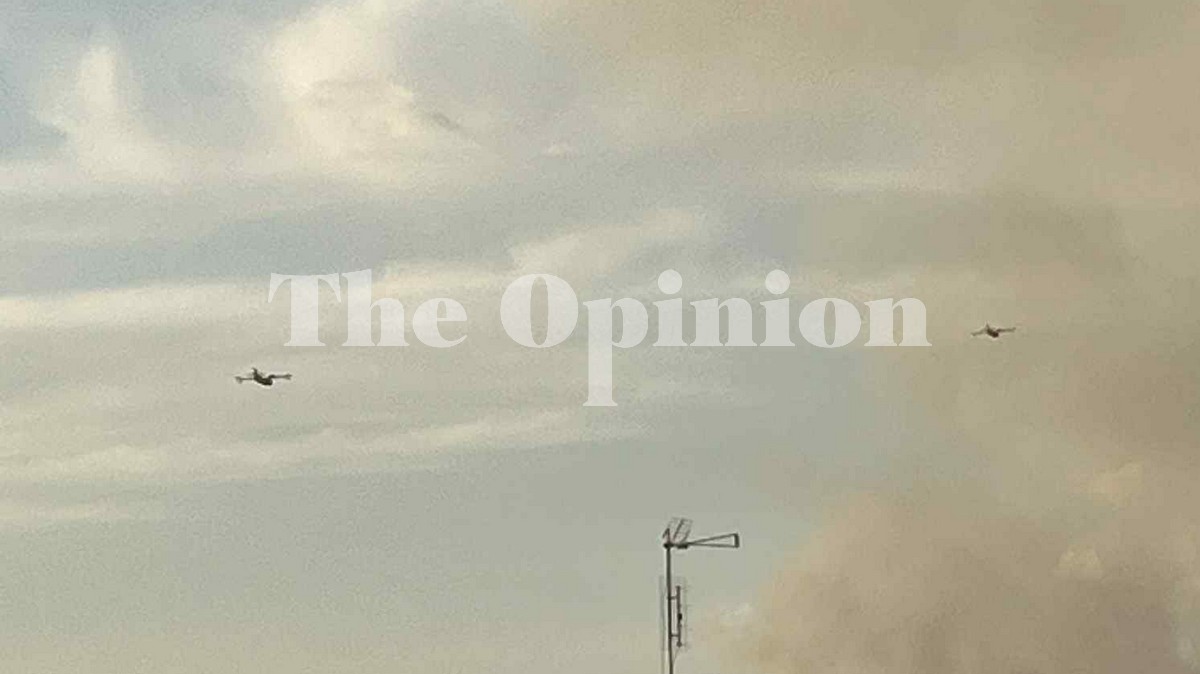 Σε ύφεση η φωτιά στο Ωραιόκαστρο – Παραμένουν 31 οχήματα της Πυροσβεστικής