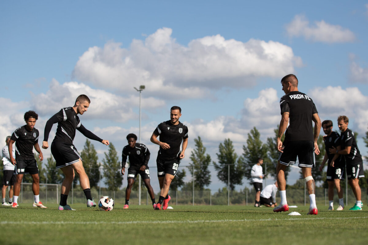 ΠΑΟΚ: Διπλή προπόνηση πριν το νέο «μαραθώνιο» φιλικό
