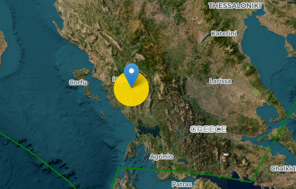 Γιάννενα: Σεισμός 4,3 Ρίχτερ