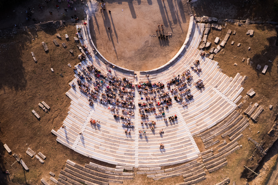 Θάσος: Το αρχαίο θέατρο του νησιού «αναγεννήθηκε»