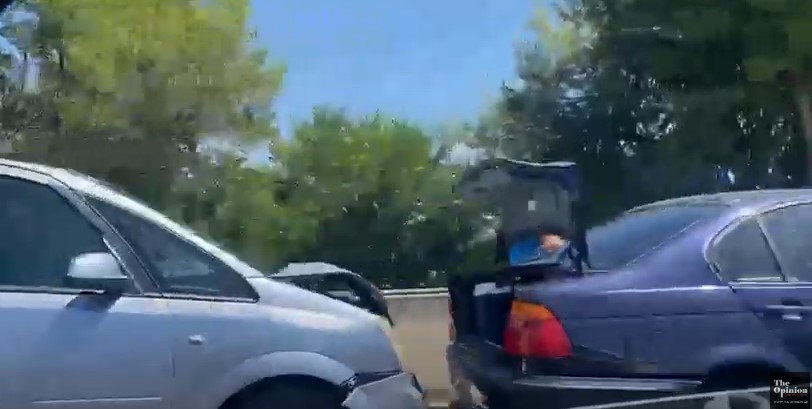 Καραμπόλα τεσσάρων οχημάτων στην Ε.Ο Θεσσαλονίκης – Μουδανιών (VIDEO)