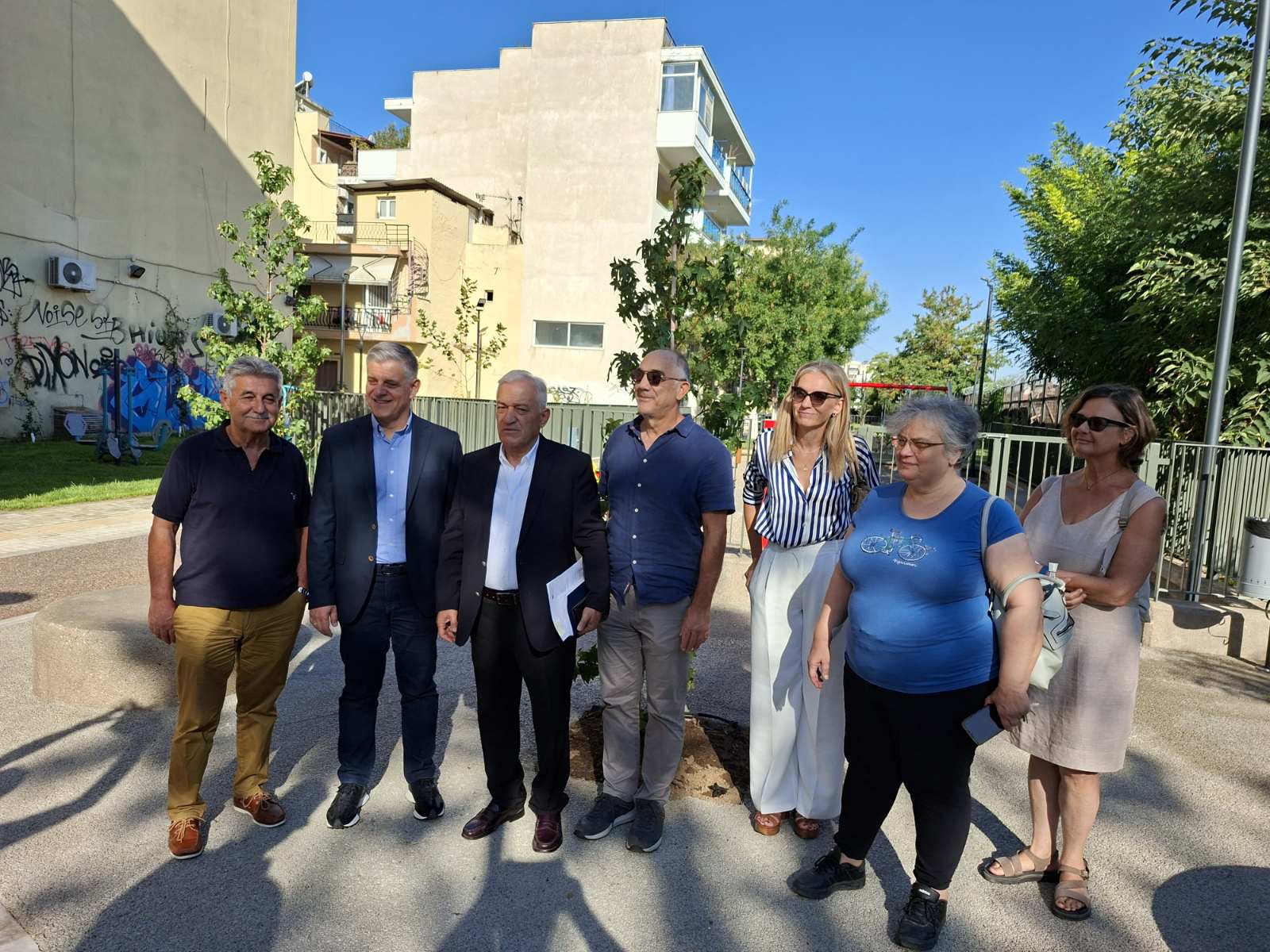 Το Πάρκο Βοσπόρου αλλάζει την εικόνα της γειτονιάς στους Αμπελόκηπους–Μενεμένη (ΦΩΤΟ)