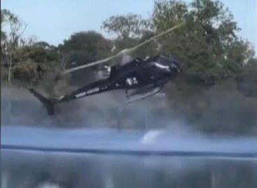 Γαλλία: Σφοδρή σύγκρουση ελικόπτερου στην προσπάθεια του για ανεφοδιασμό (VIDEO)