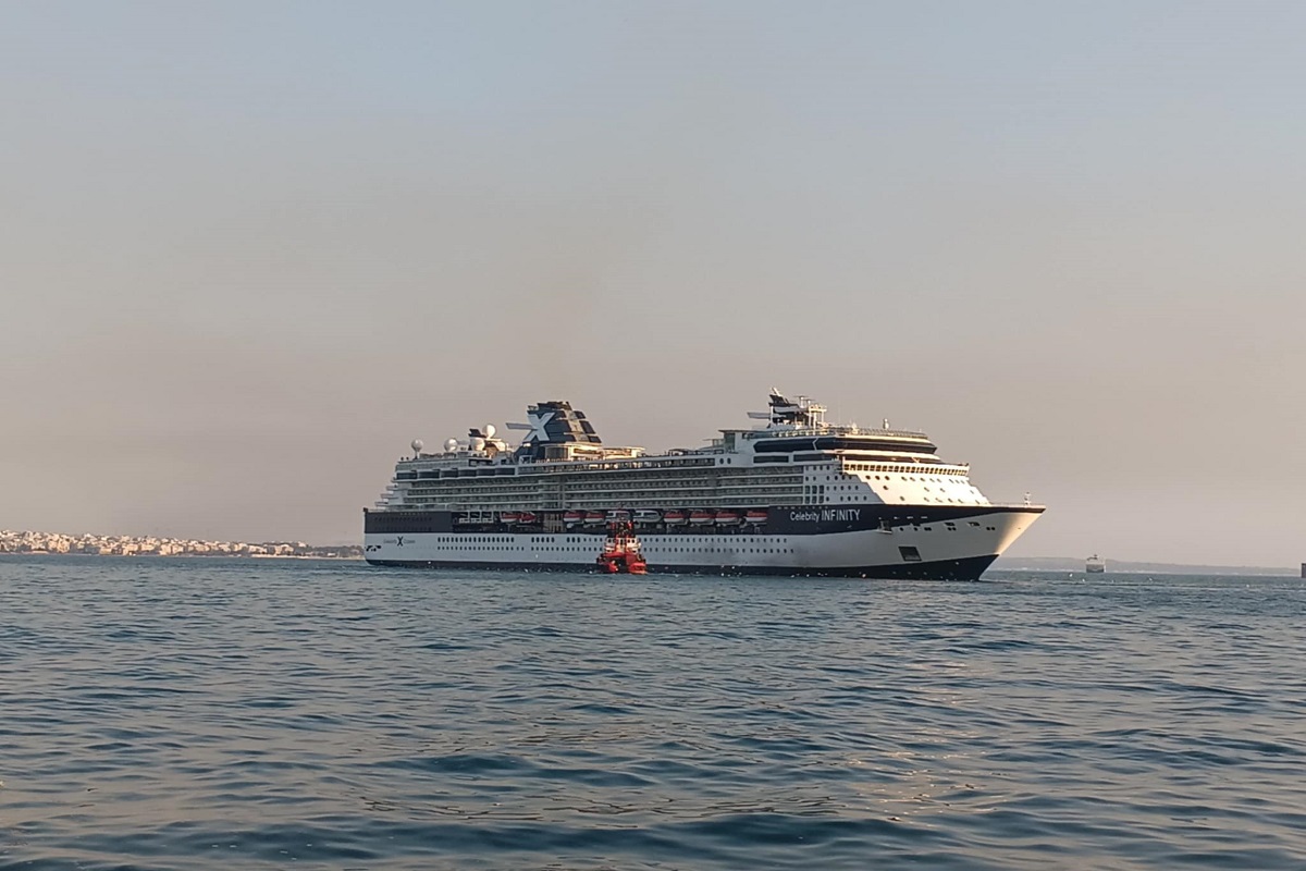 Στη Θεσσαλονίκη σήμερα το Celebrity Infinity με πάνω από 2.000 επιβάτες