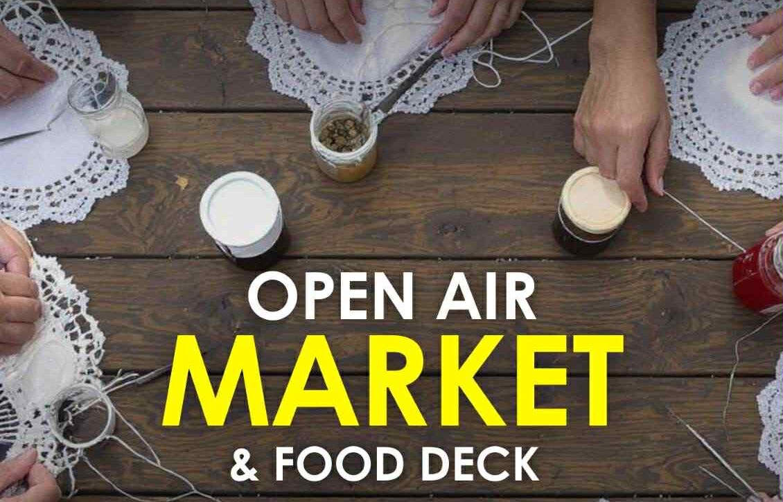 «Open Air Market & Food Deck»: Έρχεται στην Μονή Λαζαριστών