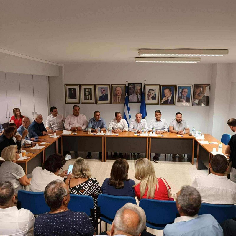 Μουδιασμένη πρεμιέρα για τη Διοικούσα της ΝΔ στη Θεσσαλονίκη