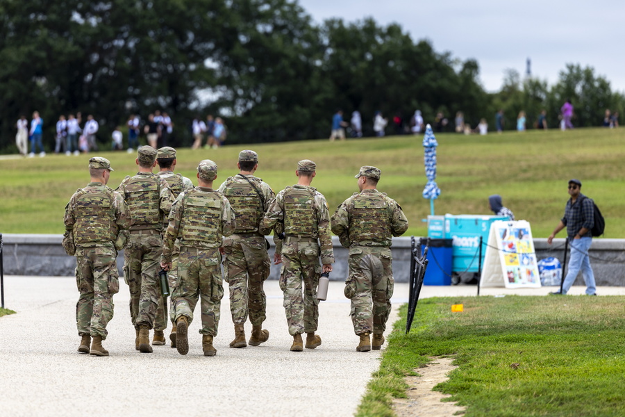 ΗΠΑ: 2.200 οπλισμένοι στρατιώτες της εθνοφρουράς στην Ουάσιγκτον με απόφαση Τραμπ