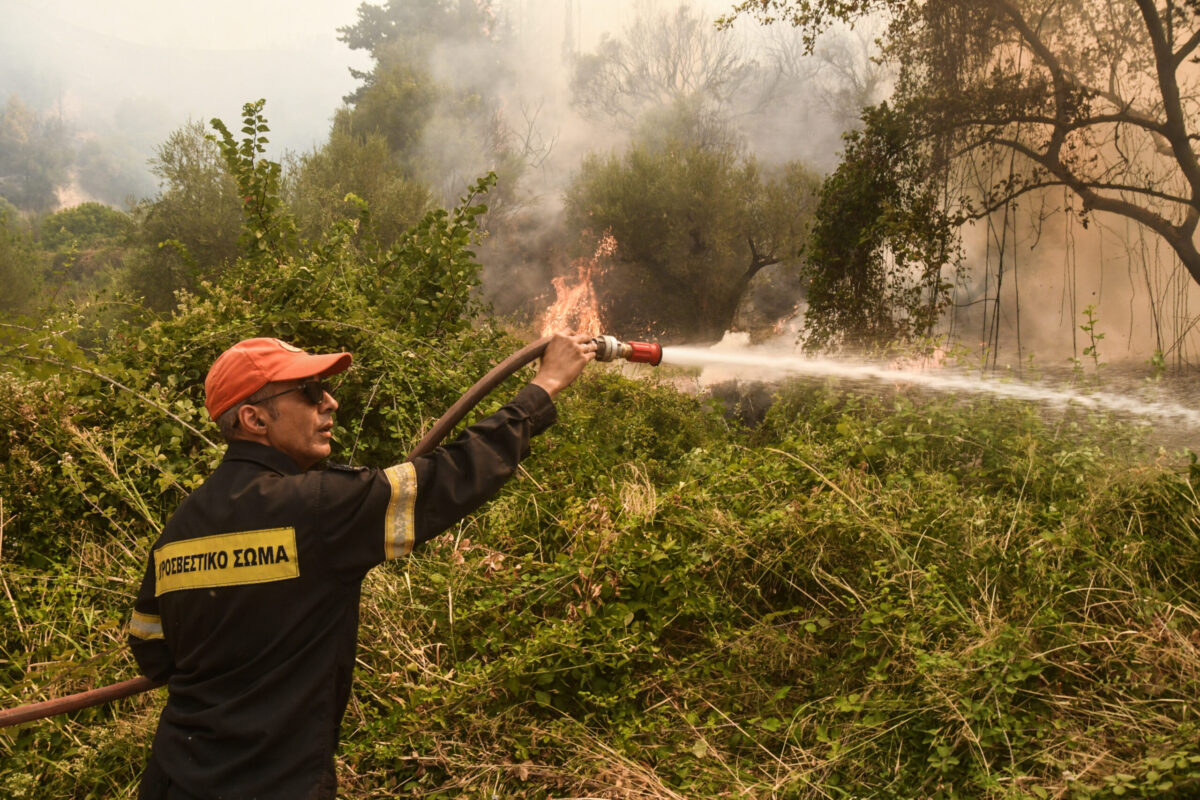 Υψηλός κίνδυνος πυρκαγιάς (κατηγορίας 3) για τη Χαλκιδική