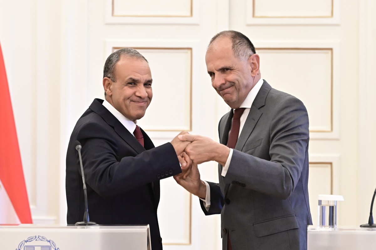 Γεραπετρίτης: Ελλάδα και Αίγυπτος παραμένουν πυλώνες σταθερότητας (VIDEO)
