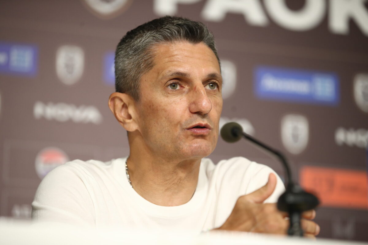 Λουτσέσκου: «Κάθε στιγμή της ζωής σου στον ΠΑΟΚ υπάρχει πίεση»