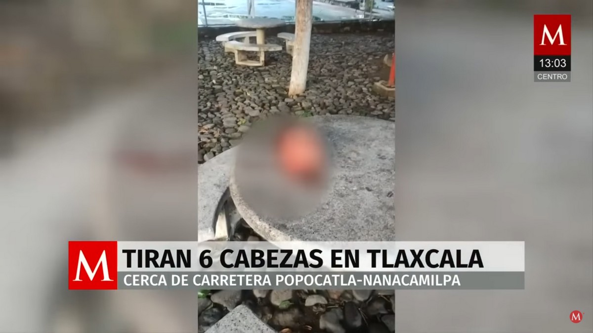 Σκηνές θρίλερ στο κεντρικό Μεξικό: Εντοπίστηκαν έξι ανθρώπινα κεφάλια σε δρόμο (VIDEO)