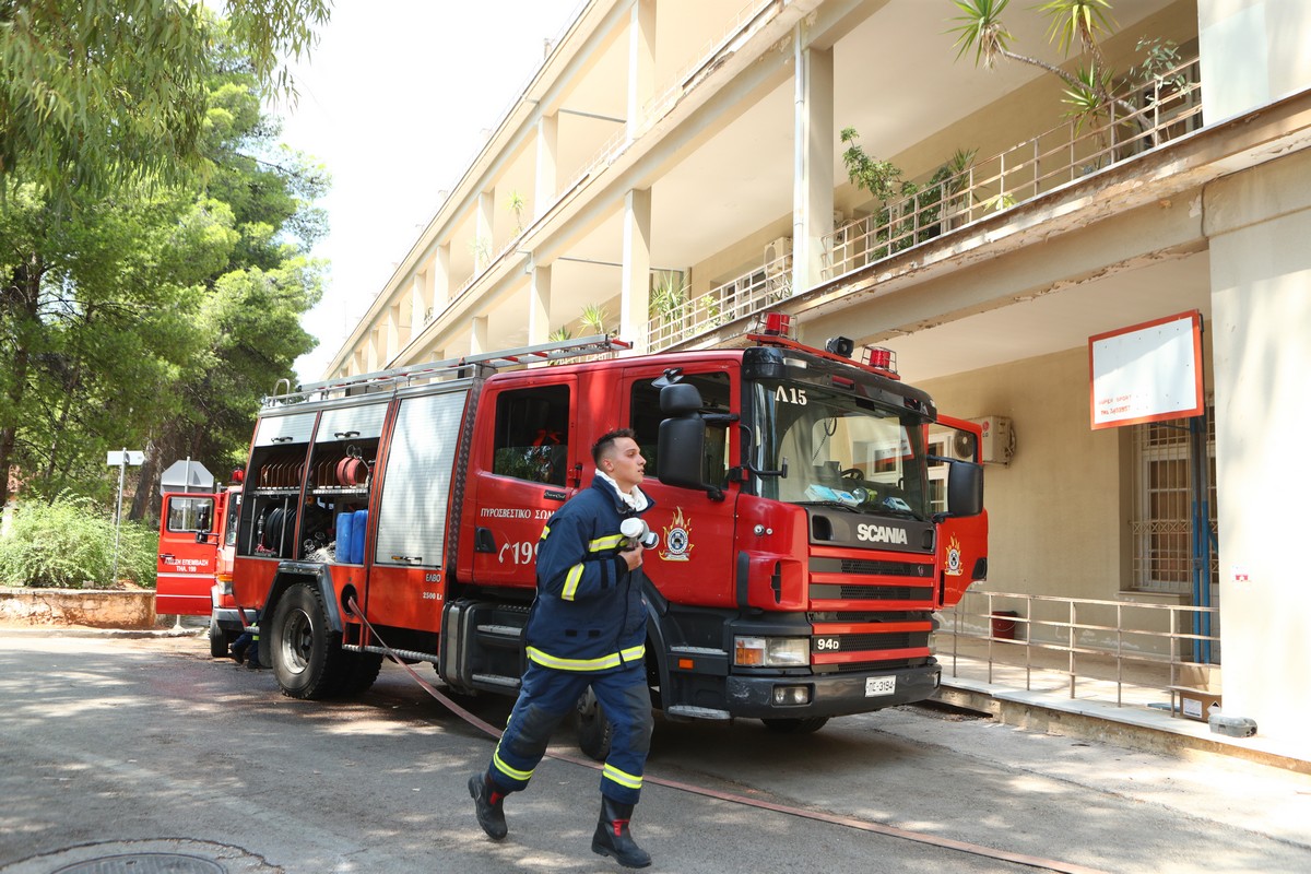 Ποια η αιτία της φωτιάς στο νοσοκομείο «Σωτηρία» (VIDEO)