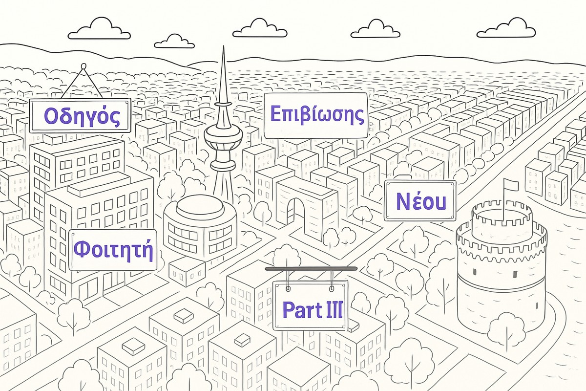 Πώς να ζήσεις έξυπνα στη Θεσσαλονίκη ως πρωτοετής: Tips για να αντέξεις (και να γλιτώσεις χρήματα)