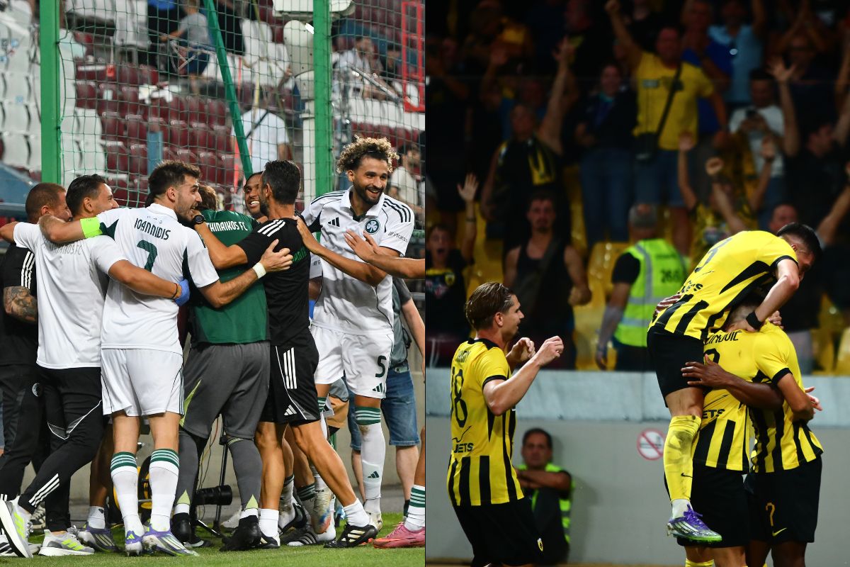 Αυτοί είναι οι αντίπαλοι Παναθηναϊκού και ΑΕΚ σε Europa και Conference League αντίστοιχα