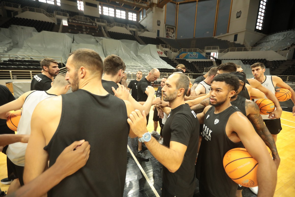 ΠΑΟΚ: Αγιασμός, διπλή προπόνηση και τελική ευθεία για την πρεμιέρα της GBL (ΦΩΤΟ)