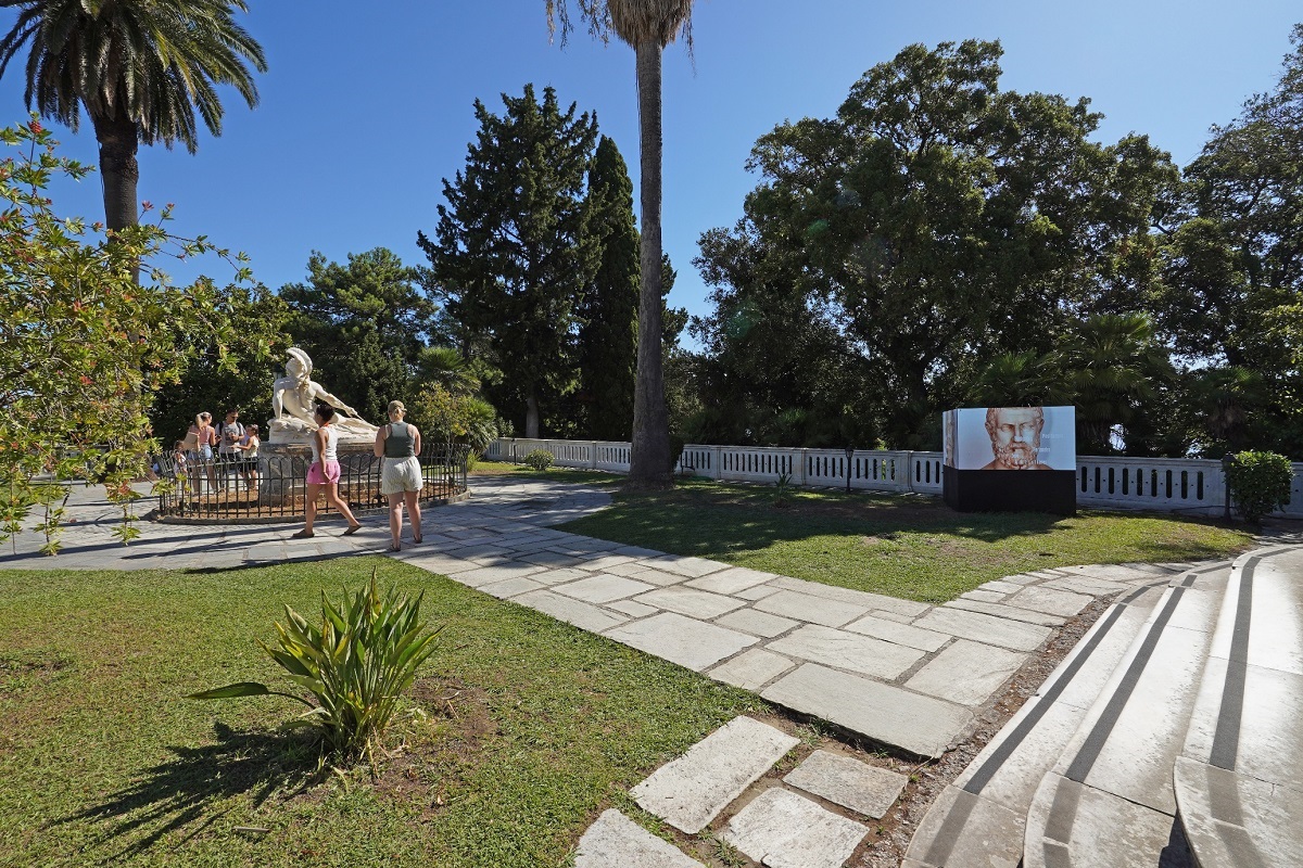 Αχίλλειο Ανάκτορο στην Κέρκυρα: Ψηφιακή περιήγηση στους Αυτοκρατορικούς Κήπους