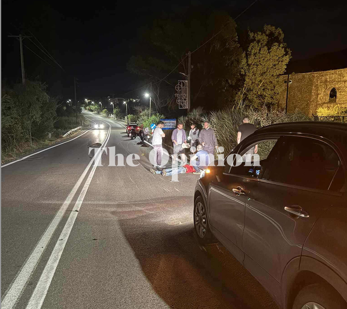 Θεσσαλονίκη: Μηχανή συγκρούστηκε με αγριογούρουνο στον Χορτιάτη (ΦΩΤΟ)