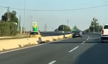 Αυτοκίνητο πήγαινε ανάποδα στον δρόμο Κοζάνης – Πτολεμαΐδας (VIDEO)