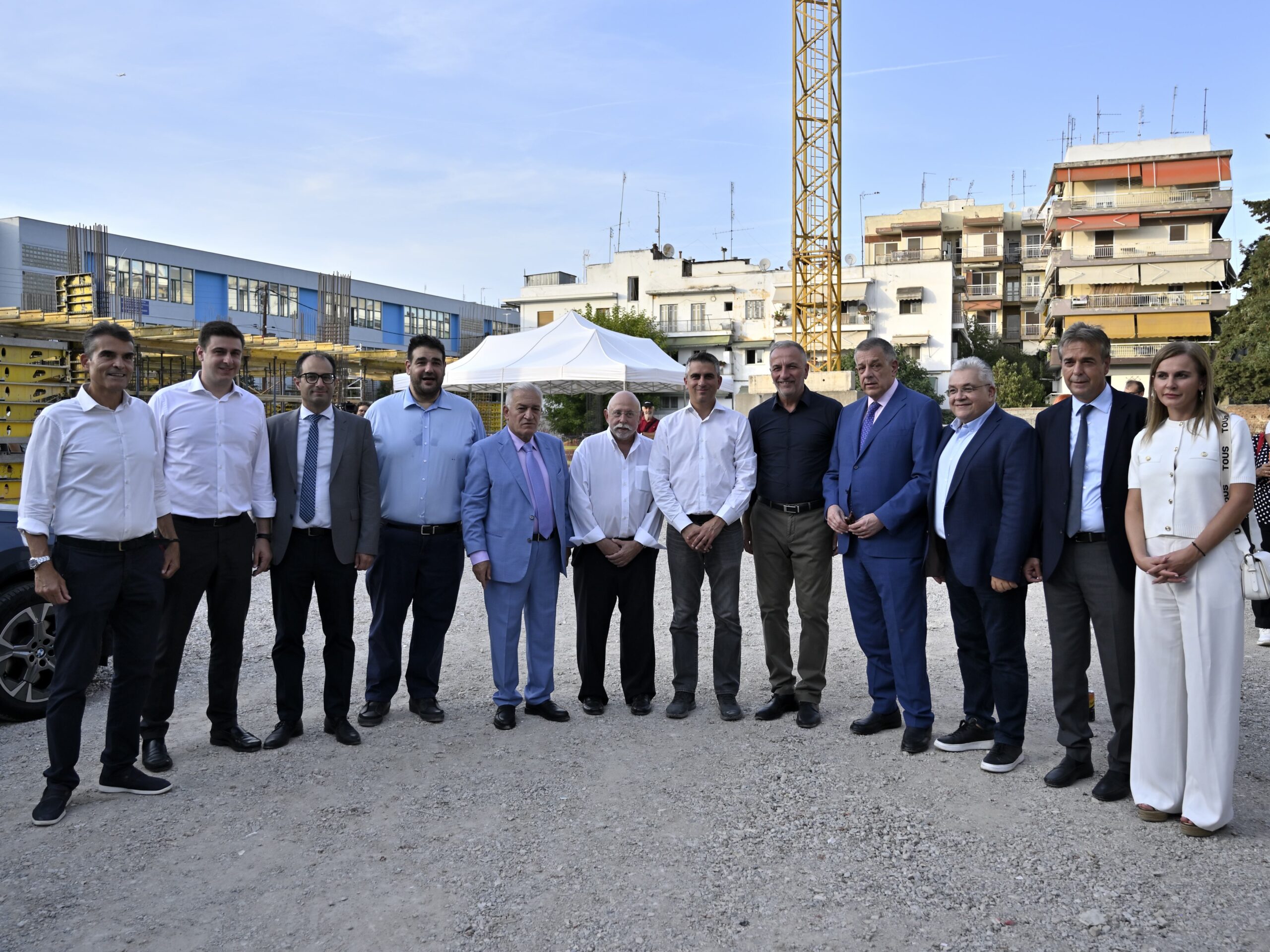 Πραγματοποιήθηκε η θεμελίωση του νέου 5ου Δημοτικού Σχολείου Αμπελοκήπων