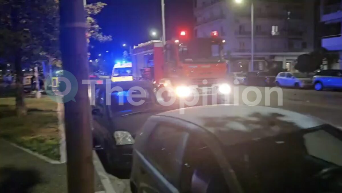 Τρεις τραυματίες μετά από τροχαίο τα ξημερώματα στη Θεσσαλονίκη (video)