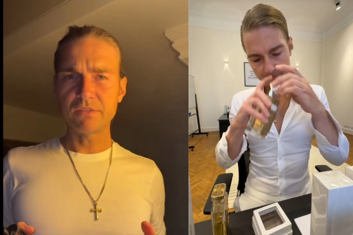 Ο πιο διάσημος influencer αρωμάτων κάνει ουρές στον Πειραιά (VIDEO)