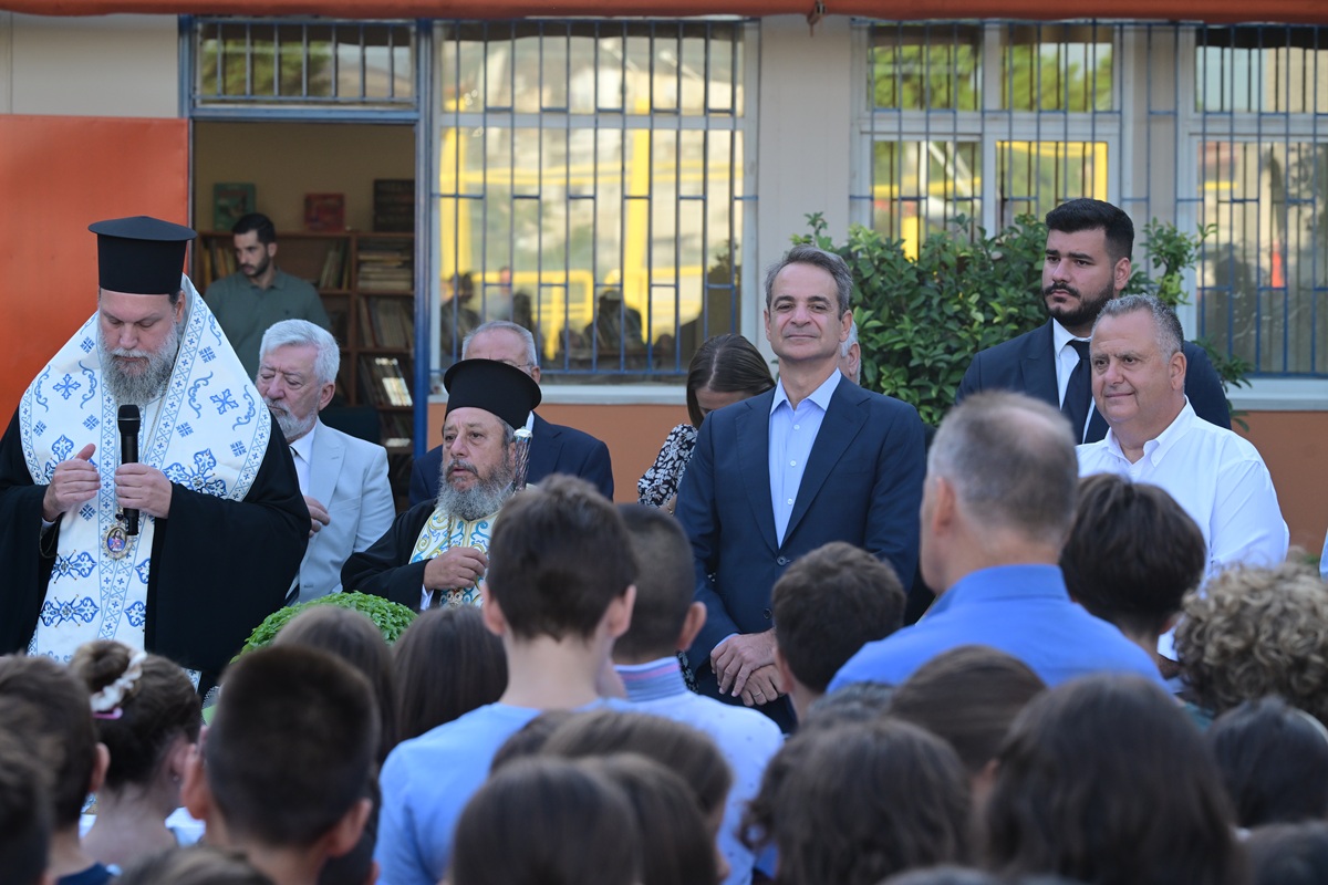 Κ.Μητσοτάκης: Υποδεχόμαστε τη νέα σχολική χρονιά με 431 πλήρως ανακατασκευασμένα σχολεία με το πρόγραμμα «Μαριέττα Γιαννάκου»