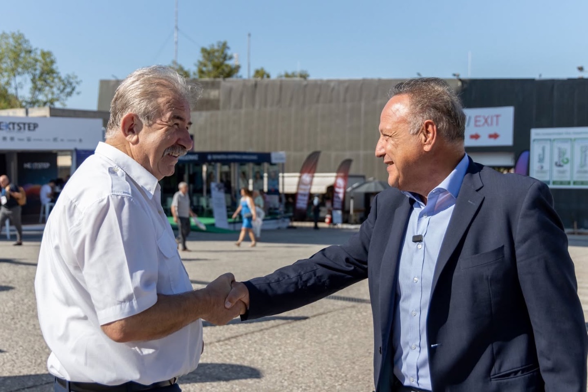 Στην 89η ΔΕΘ ο Στέλιος Αγγελούδης – Τέτοιες στιγμές είναι πάντα ευκαιρία για διάλογο, ανταλλαγή ιδεών