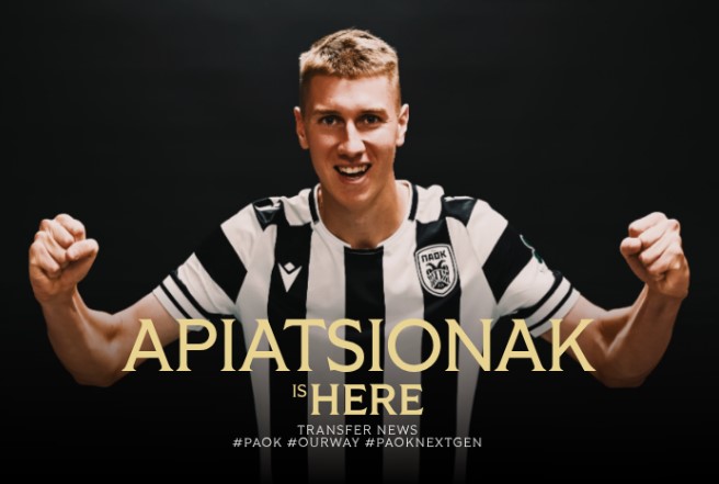 ΠΑΟΚ με το… βλέμμα στο μέλλον – Ανακοίνωσε Απιατσιόνακ (VIDEO)