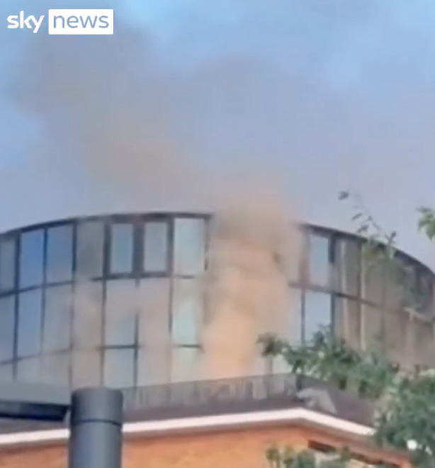 Πυρκαγιά στα πρώην γραφεία του BBC στο Λονδίνο (VIDEO)