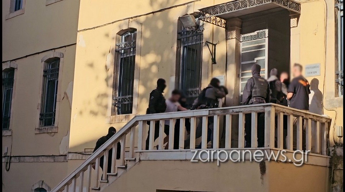 Κρήτη: Στον εισαγγελέα οι υπόλοιποι συλληφθέντες για την εγκληματική οργάνωση – Ήδη έγκλειστοι οι 12
