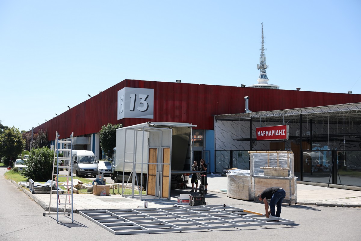 Πυρετώδεις οι προετοιμασίες για την 89η ΔΕΘ (ΦΩΤΟ)