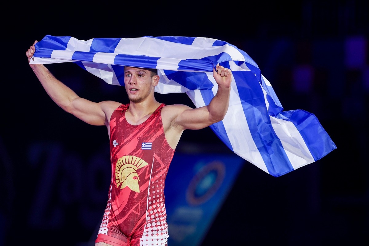 Έγραψε ιστορία ο Κουγιουμτσίδης – Παγκόσμιος πρωταθλητής στην πάλη (VIDEO+ΦΩΤΟ)