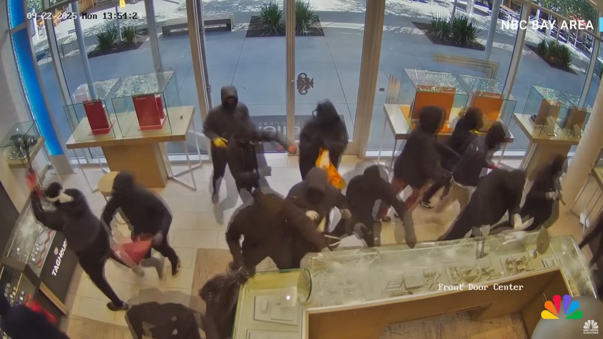 ΗΠΑ: Κουκουλοφόροι εισέβαλαν σε κοσμηματοπωλείο, τα έσπασαν όλα και σήκωσαν 1 εκατ. δολάρια (VIDEO)