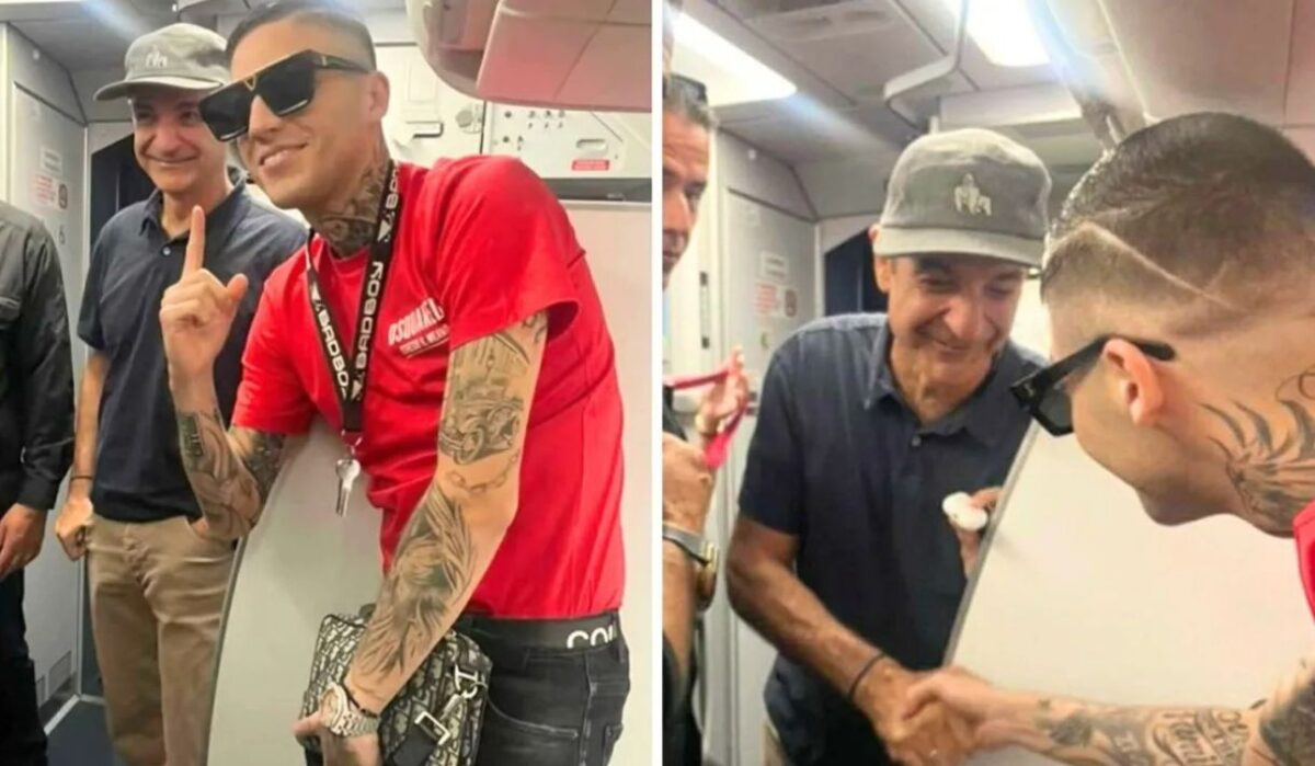 Ο Μητσοτάκης βγήκε φωτογραφία μαζί με τον Tranno