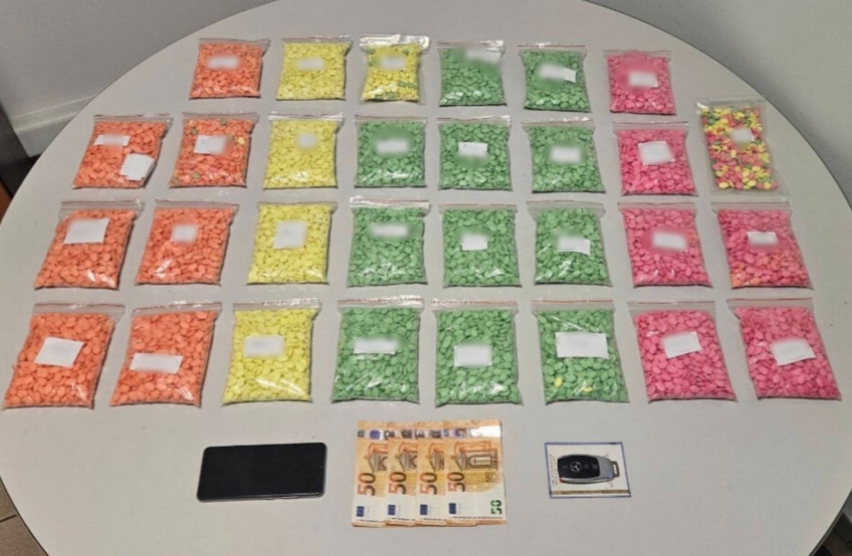 Θεσσαλονίκη: Την Δευτέρα απολογείται ο 55χρονος που κατείχε πάνω από 14.000 δισκία ECSTASY