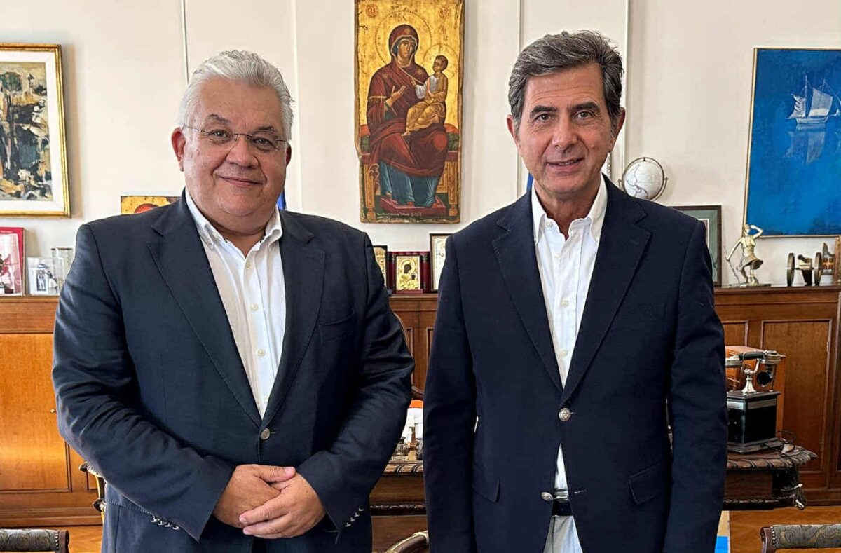 Συνάντηση εργασίας Γκιουλέκα – Παπαϊωάννου