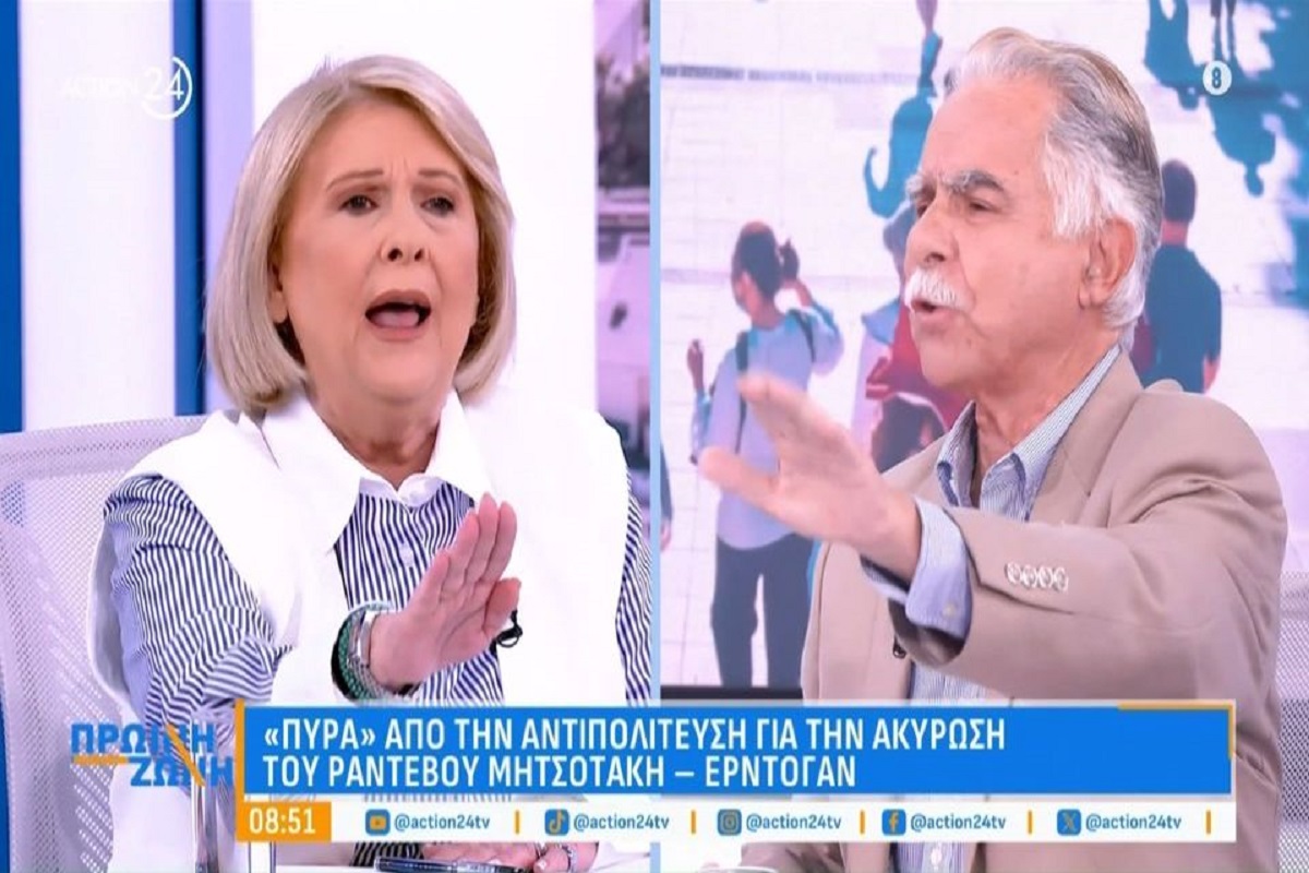 Καυγάς «στον αέρα» Βούλτεψη-Μπαλάφα: «Στις φλέβες σας ρέει ψέμα και όχι αίμα», «νευρικούλα είστε» (VIDEO)