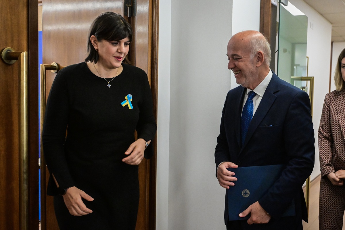 Τι συζήτησαν ο Φλωρίδης και η Ευρωπαία Εισαγγελέας Λάουρα Κοβέσι