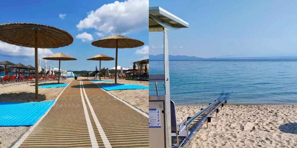 Ακόμη τρεις παραλίες του Δήμου Αριστοτέλη φιλικές για ΑμεΑ από το 2026