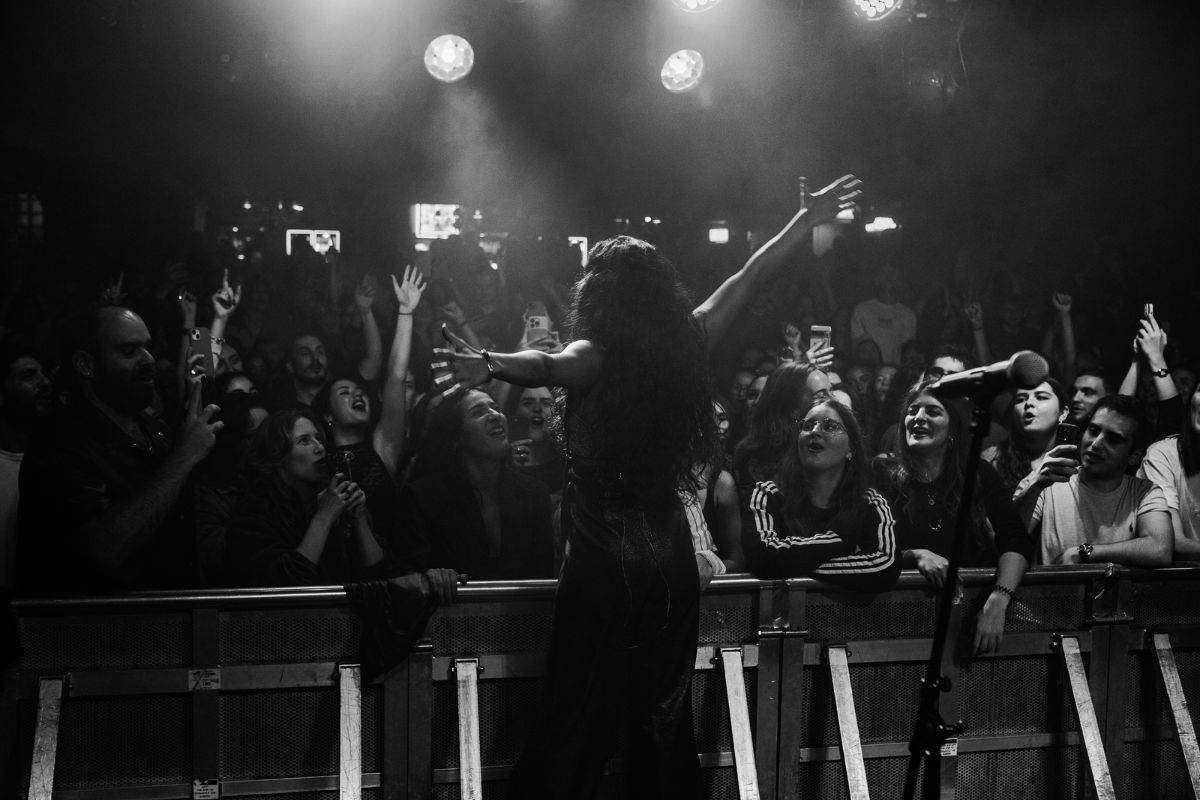 Η Μαρίνα Σπανού στο Block 33