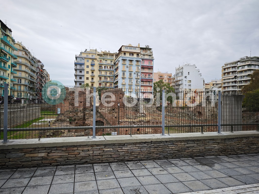 Επιστολή Αγγελούδη στην Εφορία Αρχαιοτήτων για τα κιγκλιδώματα στα ανάκτορα του Γαλερίου