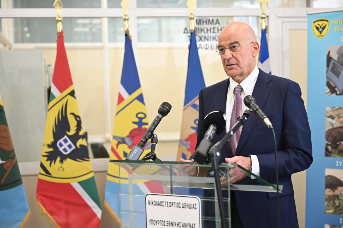 Ν. Δένδιας από το εργοστάσιο drones: Καίριο βήμα στη μετάβαση των Ενόπλων Δυνάμεων στη νέα εποχή